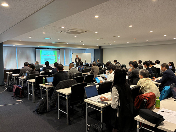 矢野代表の開会挨拶