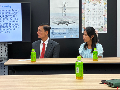 H E.Chan Somnobleさん・LONG DAVYさん