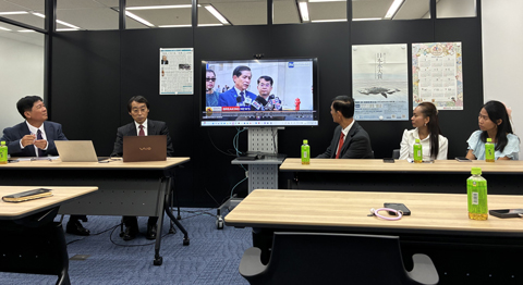 カンダル州浄水場の竣工式の様子2