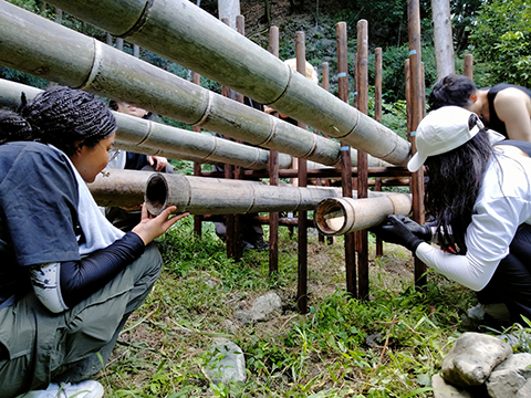 製作ワークショップ-装置の設置作業4