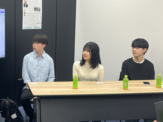 関口さん 西本さん 中田さん